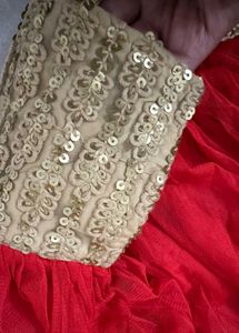 Girls elegant kurta salwar set