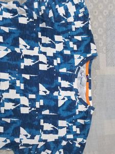 Blue Patterned T-Shirt (Pepe Jean&#39;s Of London)