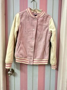 Cute Pink Varsity Jacket