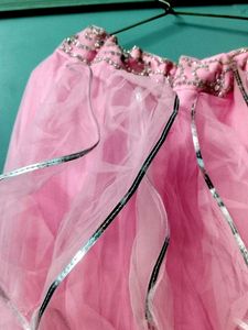 Light Pink 🩷 Lehenga For Girls