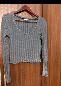 ZARA 🛍️Striped Long Sleeve Top
