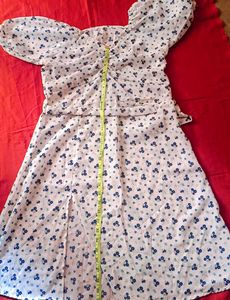 Floral Print Mini Dress