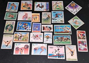 27 SPORTS STAMPS