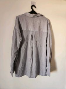 Oversized Button-Down Shirt