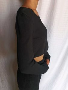 H&amp;M Black Long Sleeve Top