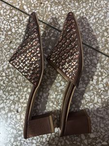 Elegant Bronze Heels