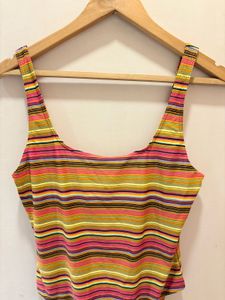 Beautiful Striped Imported Bodysuit