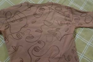 Butterfly Print Crop Top