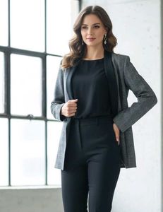 ZARA Open Front Blazer