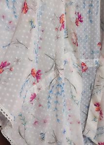 Multi Floral Print Shrug For Girl Or Woman 42 Bust