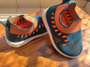 Super Cool Daily Use Blue And Orange Shoes