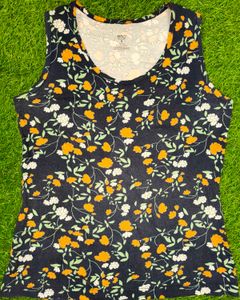 New Floral Print Tank Top