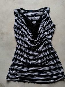Striped Sleeveless Top