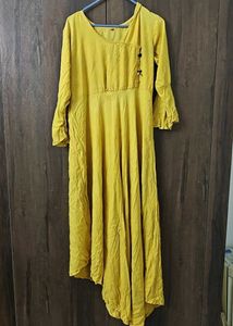 Elegant Mustard Yellow Kurta