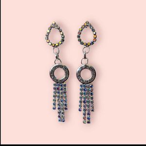 Sparkling Drop Earrings