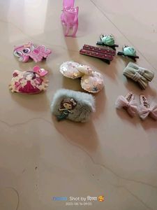 Kids&#39; &amp; Girls&#39; Accessories (Rubber Band, Clips, Clutcher, Hair Band)