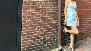 Cute Plaid Mini Dress