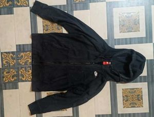 Nike Black Zip-Up Hoodie