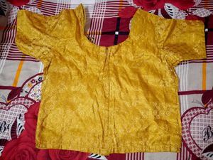 Yellow Blue Lehenga Choli Dupatta