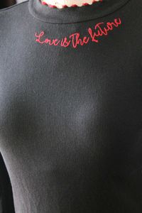 Fitted Black Top