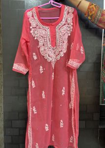 Elegant Embroidered Kurta