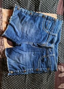 Denim Cut Off Shorts