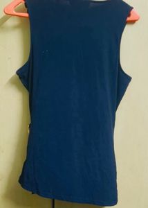 Elegant Navy Blue Top