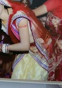 Cream Color Heavy Lehanga With Maroon Dupatta