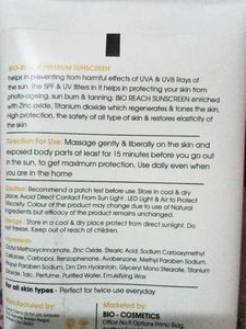 Bio reach Sunscreen