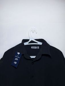 Dragon Print Button-Down Shirt