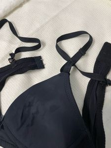 Black Padded Bra
