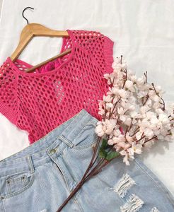 Pinterest Bow Pink Knit Top D