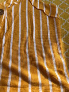 Striped Yellow Top