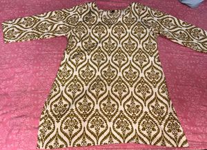 Patterned Mini Dress