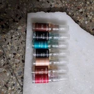 nail extensions kit and perfume samples