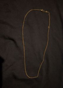 Anti tarnish Gold Color Chain Necklace