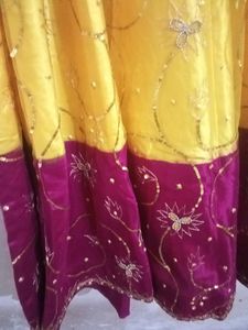 Haldi Lahenga Choli With Duptta
