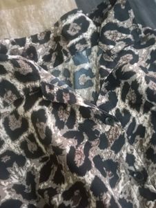 Leopard Print Top