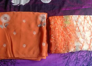 Two Combo Of Silk Saree