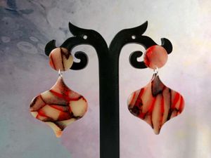 Handmade Clay Earrings (3)