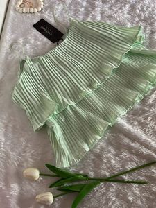 Tokyo Talkies Pleated Top