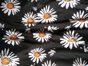 Daisy Printed Tea Length Skirt