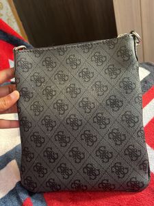 Guess Monogram Crossbody Bag