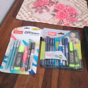 Stationery Kit &amp; Pop It Keychain