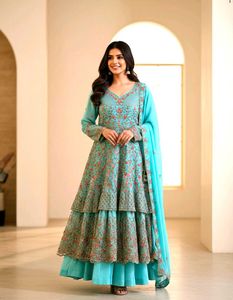 Gorgeous Embroidered Sharara Suit