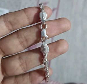 Real Silver Thick Chain