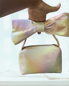 Coquette Bow Holographic Bag
