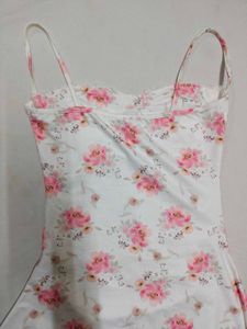 Floral Slip Dress (XS)