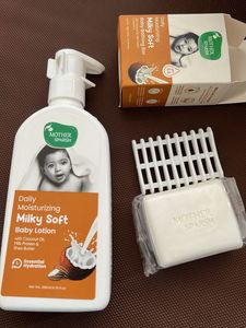 Mother Sparsh Baby Lotion &amp; Bathing Bar
