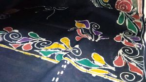 Pure Cotton Batick Saree